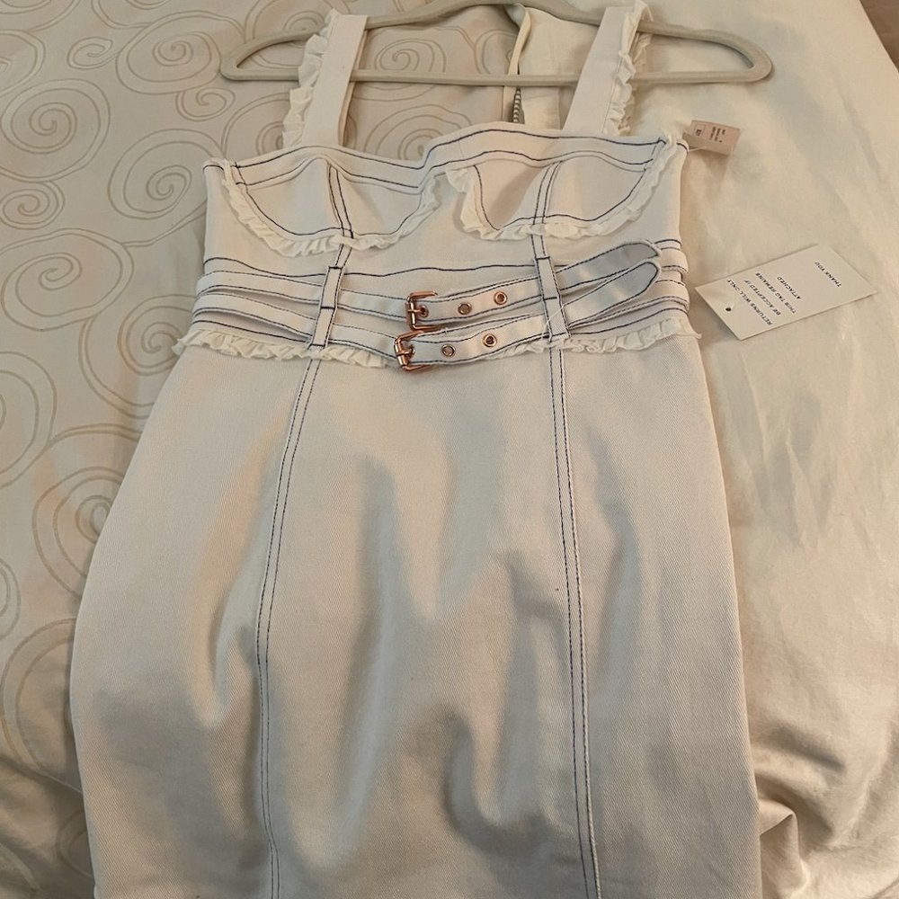 FOR LOVE & LEMONS Daria Denim Dress